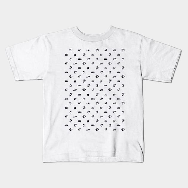 Yoga Panda Kids T-Shirt by Tobe_Fonseca